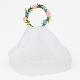 Ginger Ray Bride-to-Be Headband with Veil